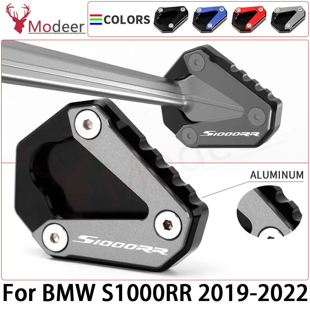 Premium CNC Aluminum Motorcycle Kickstand Side Stand Enlarger Extension