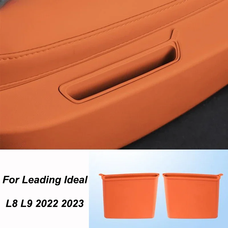 Leading Ideal LiXiang L8 L9 2022 2023, 두 번째 열 시트 보관 패드, 저장 탱크 내부 액세서리 보관