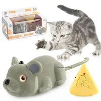 Infrared remote control intelligent sensing obstacle avoidance cartoon mouse model pet teasing cat prank toy 1