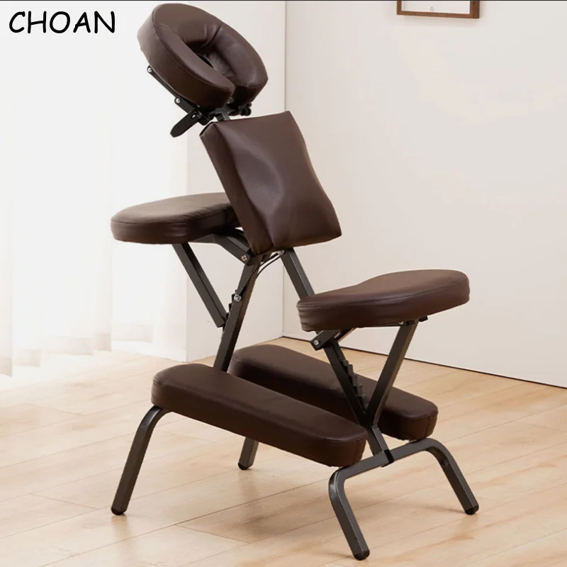 Fashion Salon Beauty Furniture Foldable Portable Aluminium Alloy PU Leather Red Black White Massage Tattoo Chair Bed Table