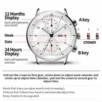 Montres mécaniques pour hommes, montre-bracelet automatique d'affaires, en acier inoxydable, lumineuse, de styliste, nouvelle collection 2023 5