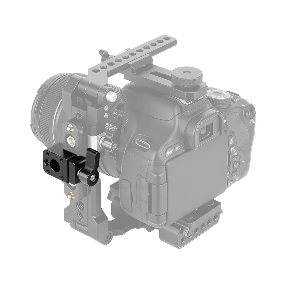 Universal Swat Rail Clamp With 1/4" Standard Mounting Holes For NATO Rails Or Ot