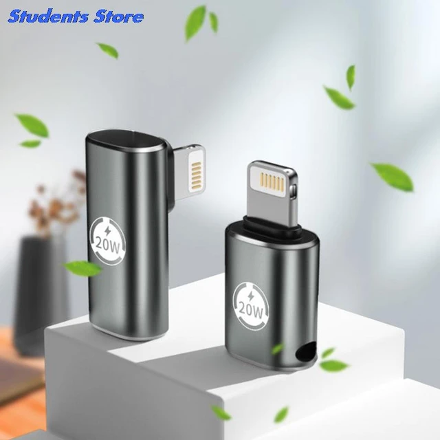 Adaptateur USB C vers Pluies PD20W/120W, Charge Rapide, Mâle vers Type C  Femelle, Connecteur iPhone