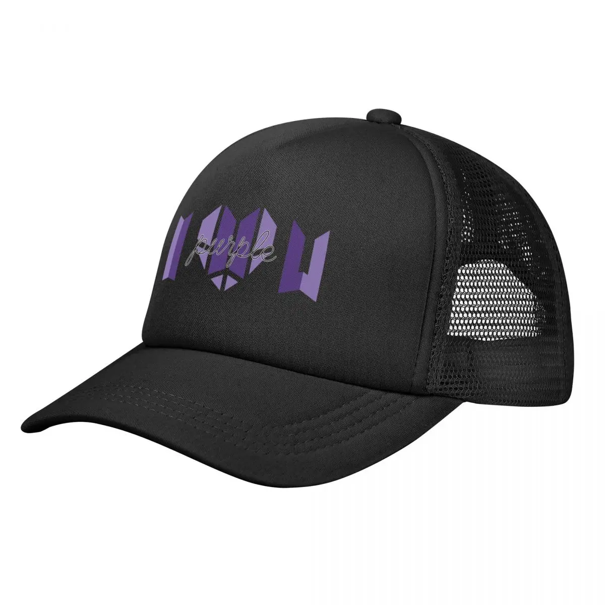 

I purple you Baseball Cap Sun Cap fishing hat cute Cosplay Designer Man Women's