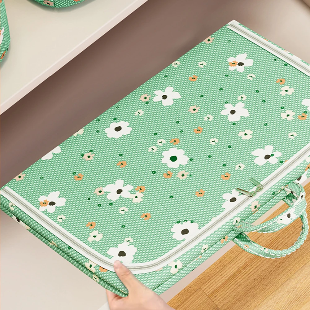 Pouch Storage Bag Organizer Foldable with Zipper Wardrobe Clothing Moving Luggage Bag Large Capacity Cabinet Wardrobe Organizer 5