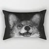 Beauty Cats Funny Dogs Animal Pattern Pillow Cases Short Plush High Quality Rectangle Thick Pillow Case Covers Size 50cm By 30cm 5
