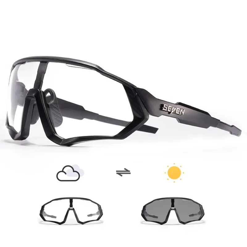 SCVCN Cycling Glasses Photochromic Sport Sunglasses Men MTB Mountain Road Bike Eyewear Protection Bicycle Goggles cycling glasses