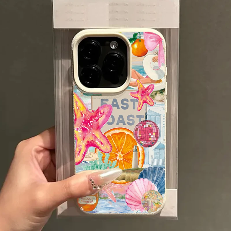 Summer Refreshing Fruit Patterns Shockproof Phone Case