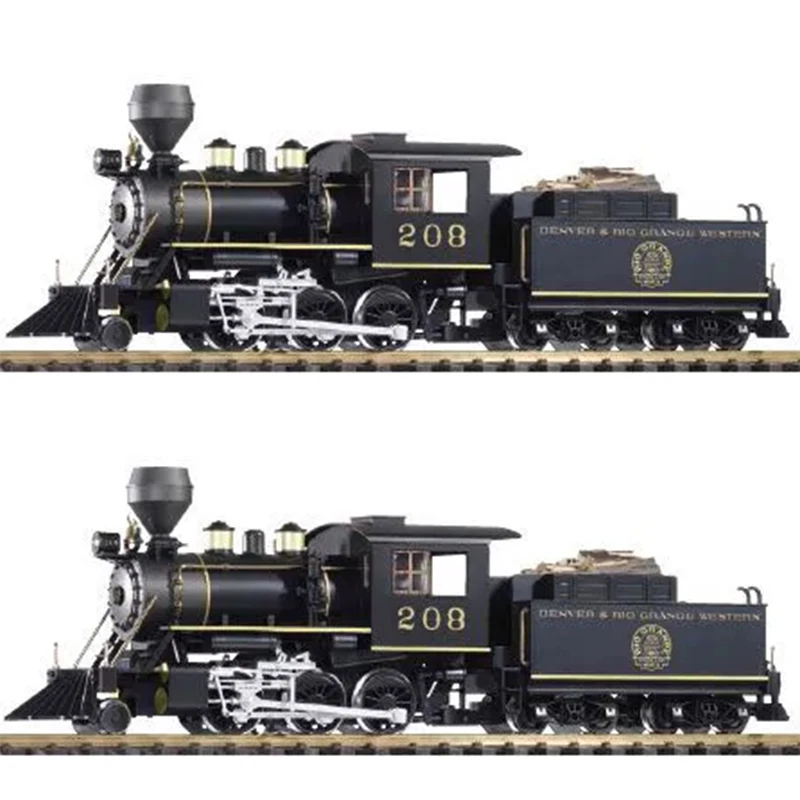 PIKO G-type Train Model 1.22.5 Mogul Steam Locomotive + Coal Truck / with Sound Effects + Smoke Effect Steam Train Model