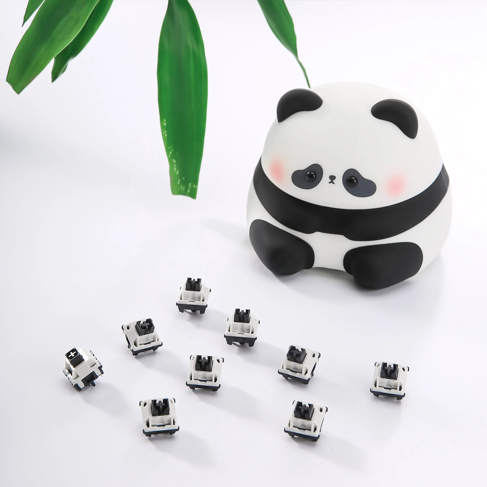 YUNZII Panda Pre-Lubed 5-Pin Linear Switch with Dustproof POM Stem