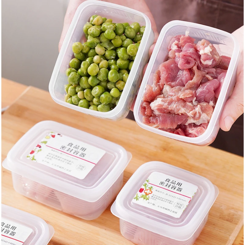 Refrigerator Freezing Antibacterial Storage Box Frozen Meat Food