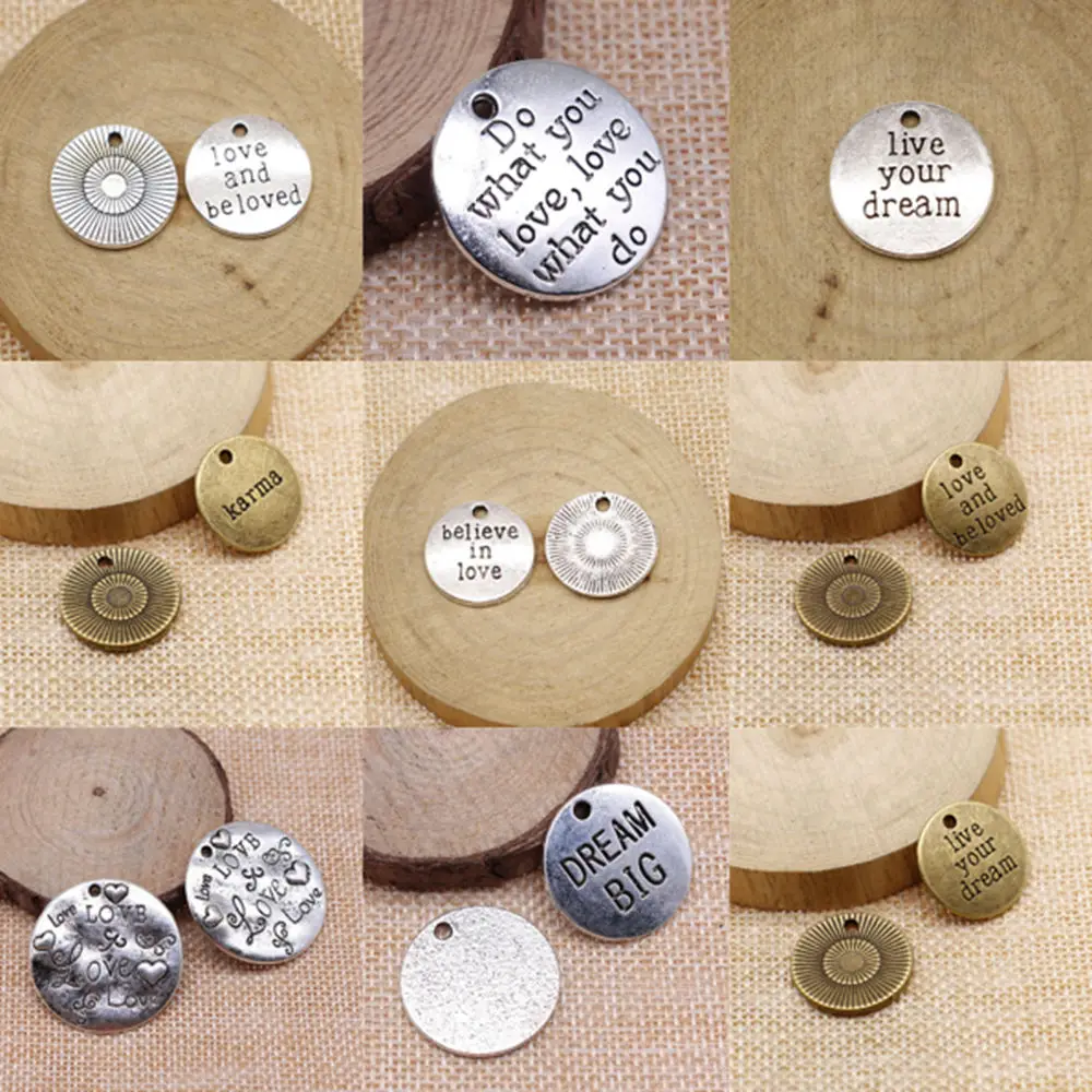 

Round Pendant Charms For Jewelry Making Phone Pendant Popular