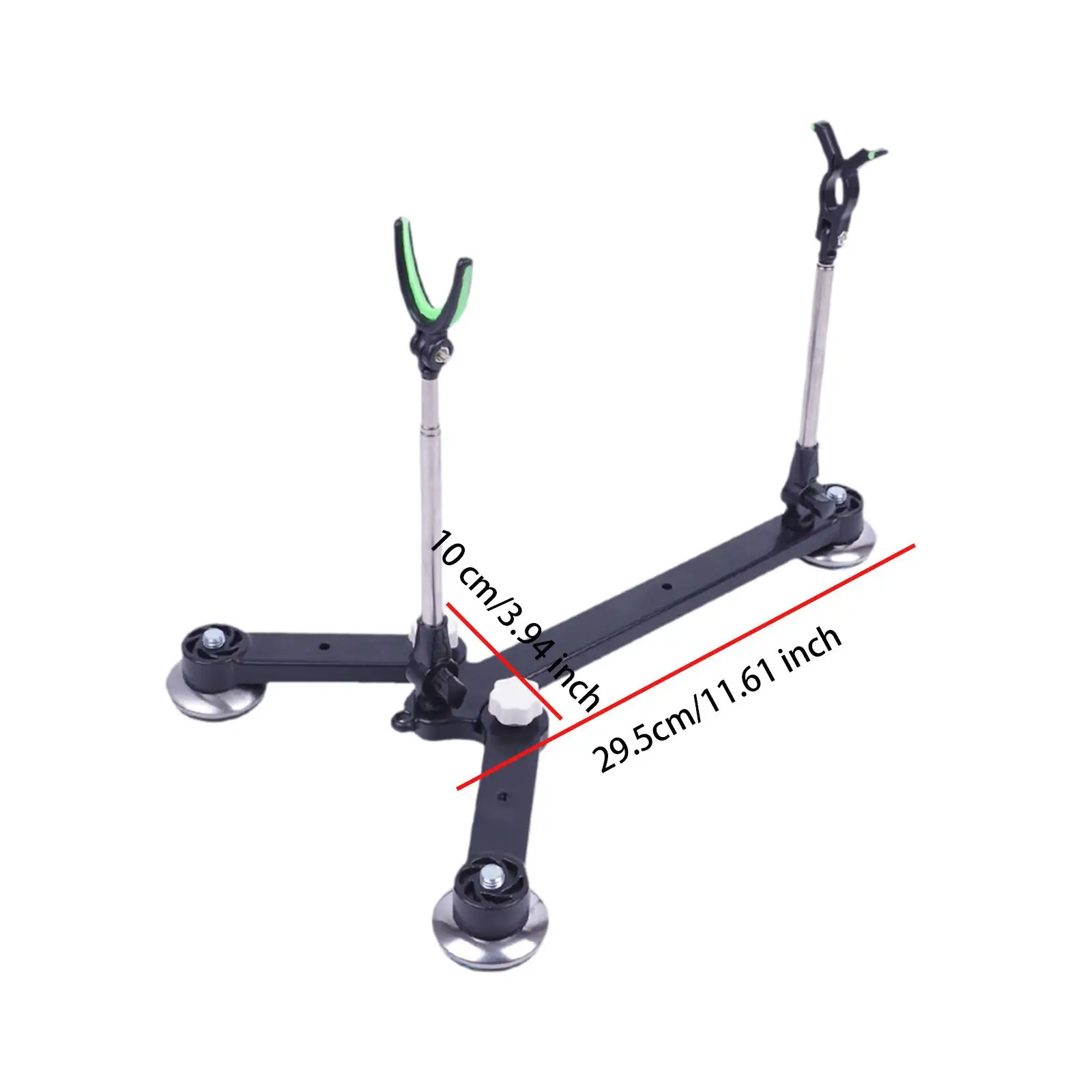 Fishing Rod Holder Fishing Rod Bracket Ice Fishing Shelf Folding Retractable Gear