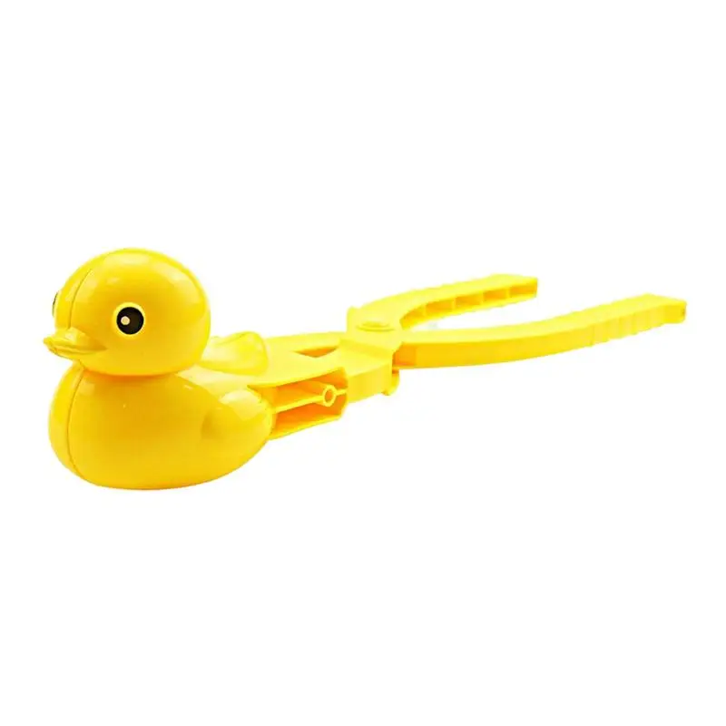 

Winter Snow Shaper Fun Snow Balls Maker Tool Duck Shaped Clip Snow Game Playing Accessories For Garden Lawn Patio Backyard