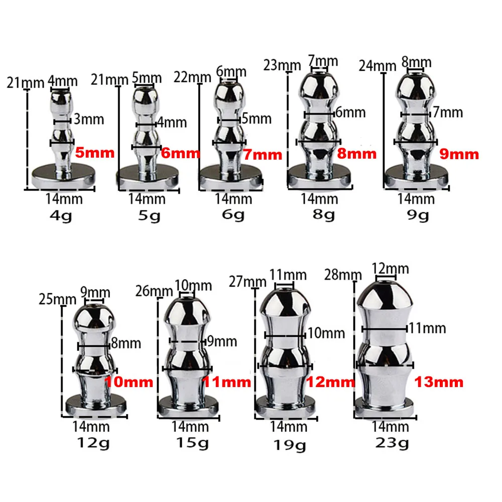 Urethral Dilator Stainless Steel Urethral Catheter Dilator Horse Eye Stimulation Sex Toys For Men Gay Sounding Penis Plug Insert Urethra Catheter