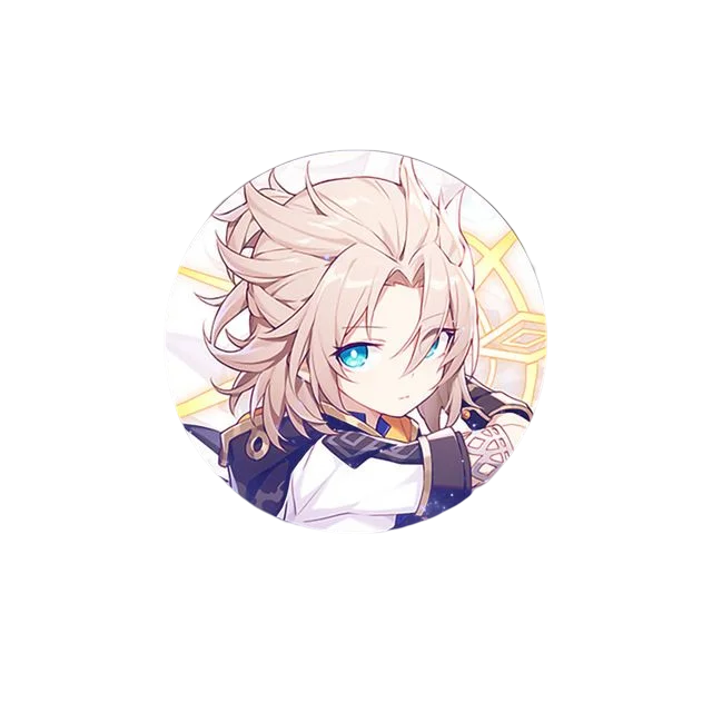 58mm Game Genshin Impact Brooch Pins Anime Badge Cosplay Ganyu Xiao Zhongli  Accessories For Clothes Backpack Decoration Gift Albedo