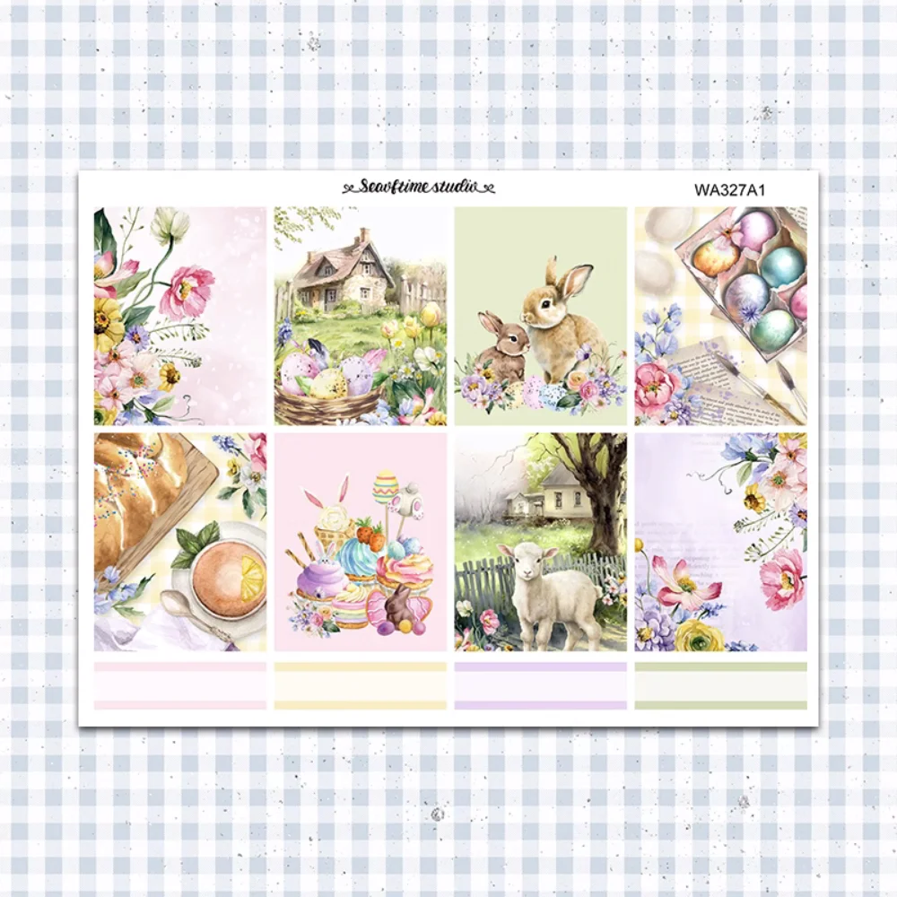 

Cute Animal Farm Stationery Stickers Set Decorative Sticker DIY Diary Stickers School Supplies For ERIN CONDREN HP