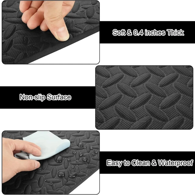8/16Pcs EVA Foam Interlocking Floor Mats Non-Slip Puzzle Exercise Tiles for Home Gym Garage Workout Protection 5