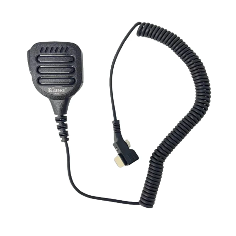 RISENKE-Waterproof Speaker Mic for Huawei, HD-EP682, HD-EP820, HD-EP821, HD-EP82, HD-EP68 Radio, Walkie Talkie Microphone