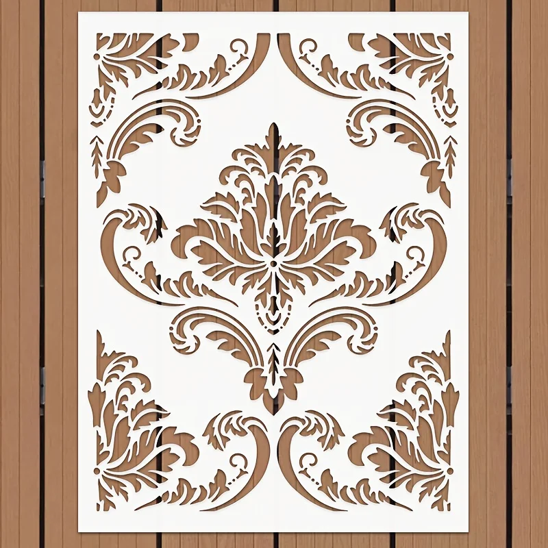 A4 29 *21cm 파도 DIY 스텐실 벽화 스크랩북 색칠 엠보싱 앨범 장식 종이..