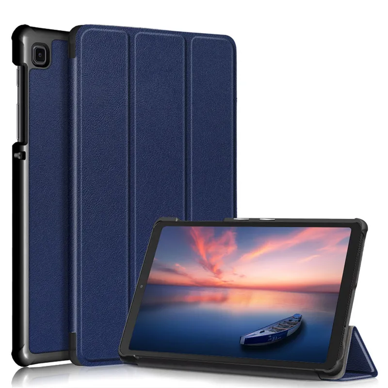 Magnetic Slim Trifold Stand Tablet Case with Soft Back