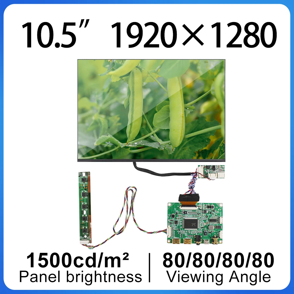 Boe-tela Sensível ao Toque com Placa Hdmi Painel de Tela 1920 × 1280 Brilho 420 Nv105wam-n31 50 Pinos Edp 105 Polegadas pc Tablet