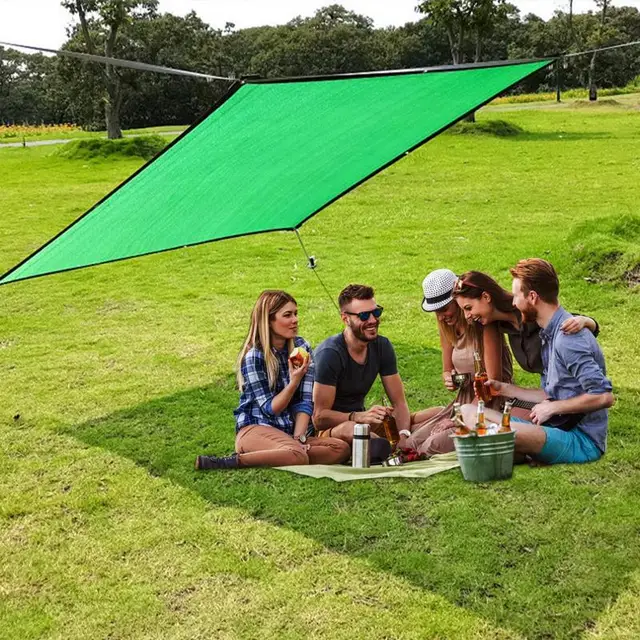 Kerti Árnyékolás Nettó Üvegházhatású Napgátló Árnyékoló Ruhák Hálóháló Előtető Növény Burkolata A Napvédelemből Kültéri Udvari Istálló Kertjére - Image 3