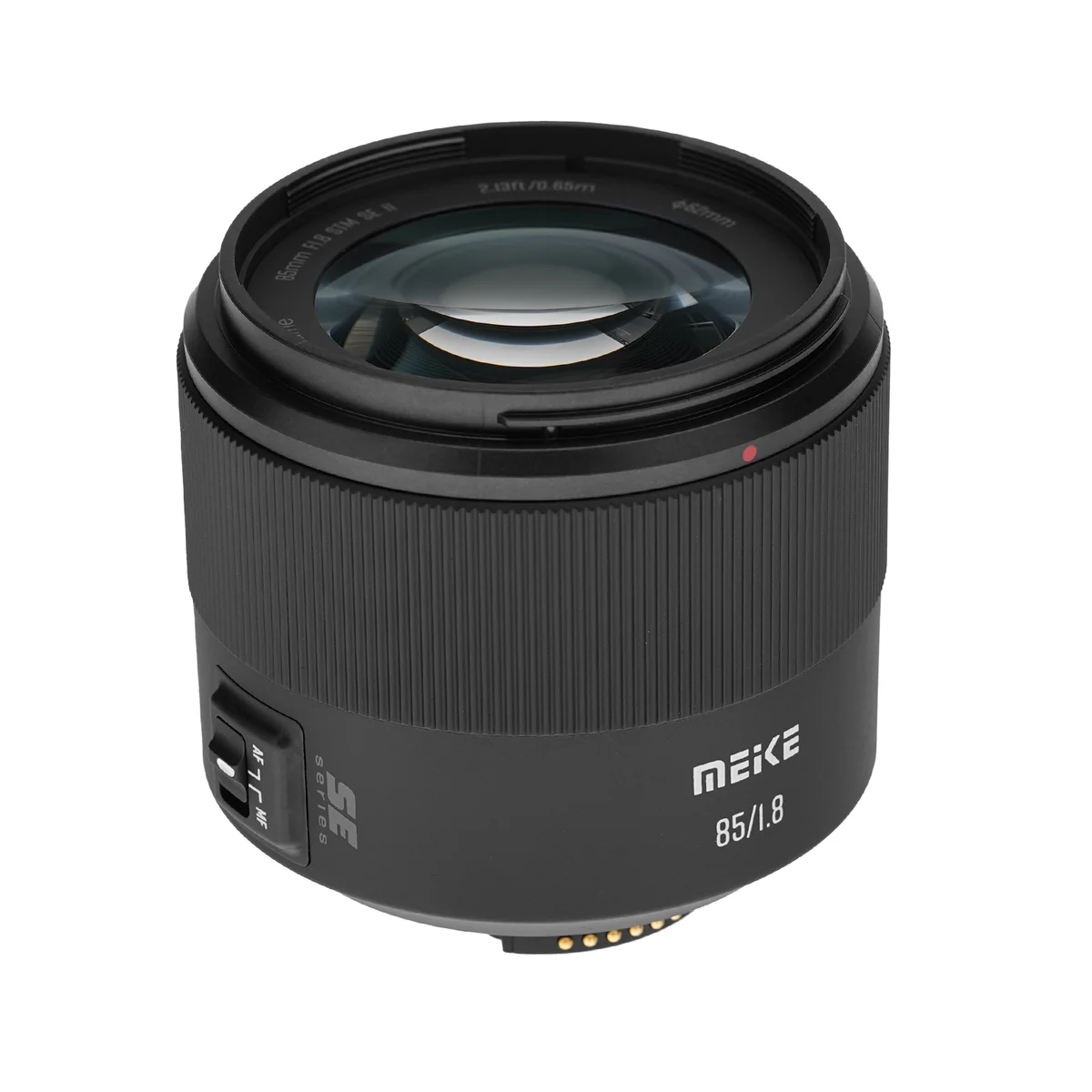 Meike 85mm F1.8 SE Mark II Full Frame Auto Focus STM Lens for Canon EF/Nikon F DSLR Cameras D500 D610 D750 D780 D800 D810 D850 — view 3