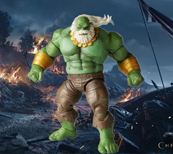 Hot Toys Marvel Legendary Heroes Hulk, King, Fury, Grey, Strange Hulk Series 21Cm Giocattoli Mobili