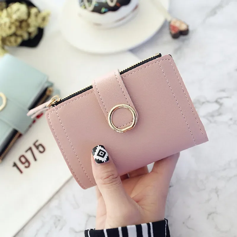 

Women Wallets Small Fashion Brand Leather Purse Women Ladies Card Bag For Women 2023 Clutch Women Female Purse Money Clip Wallet