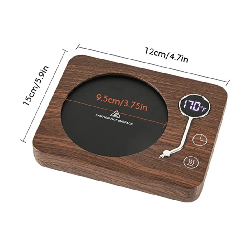 Smart Mug Warmer for Coffee Tea with 3 Temp Settin...