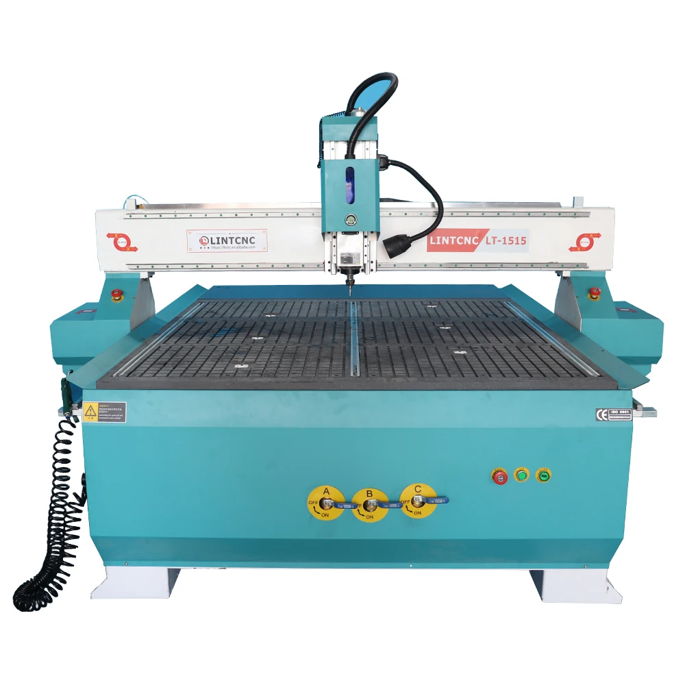 LT 1515 CNC Router Machine with Vacuum Table Wood Cutting Metal Milling