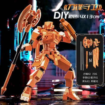 Robot Multi-Articolato Trasformabile Stampato in 3D, Manichino, 13 Action Figure, Robot Completamente Articolato, Giochi Genitore-Figlio