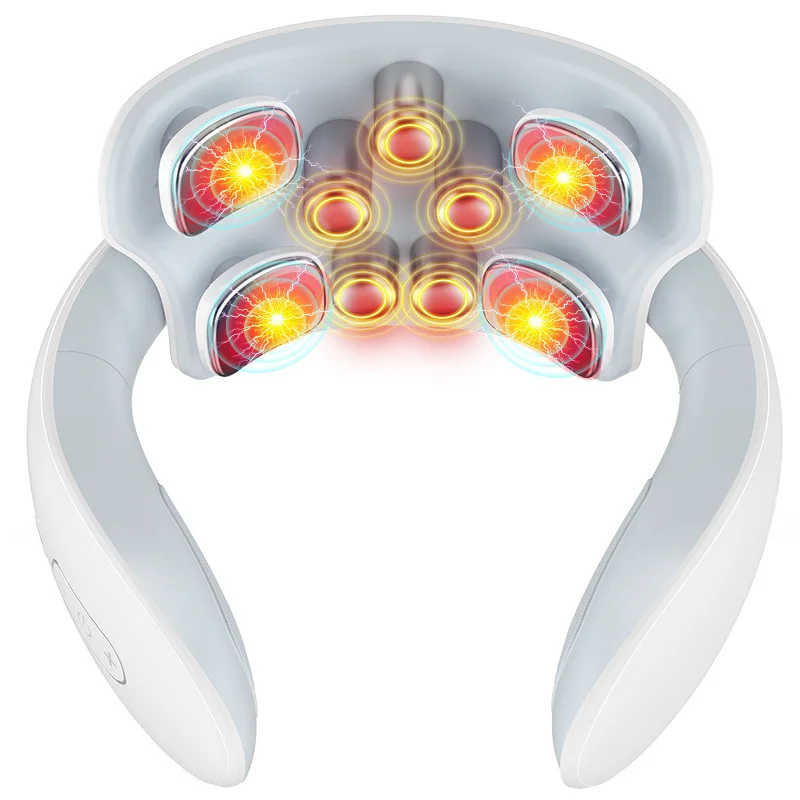 

Neck Massage Intelligent Charging Heating Hot Pressing Magnetic Pulse Fashion Multi User Usage Portable Pulse Hot Compress