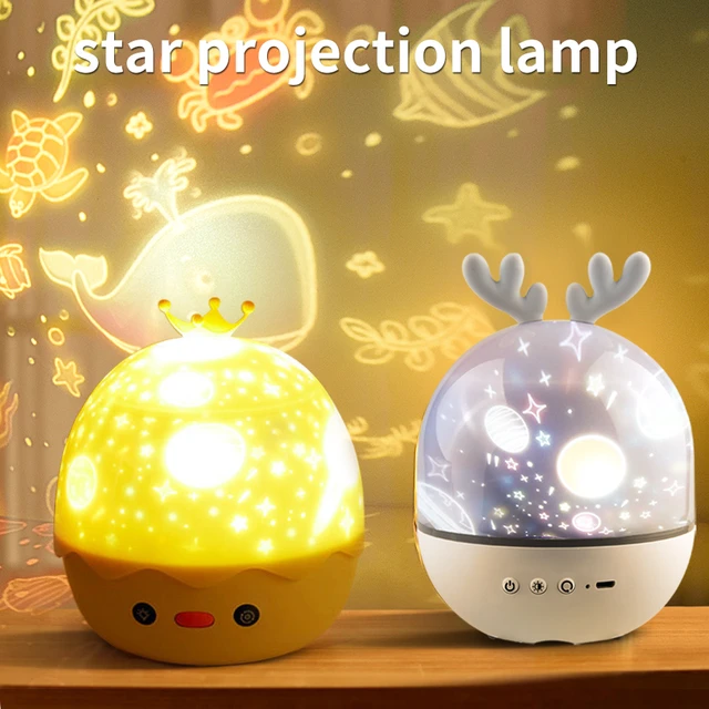 USB LED Stern Projektor Smart Galaxy Licht Projektor Star Galaxy Licht 360  Grad Rotierenden Nachtlicht Weihnachten kinder Geschenk - AliExpress