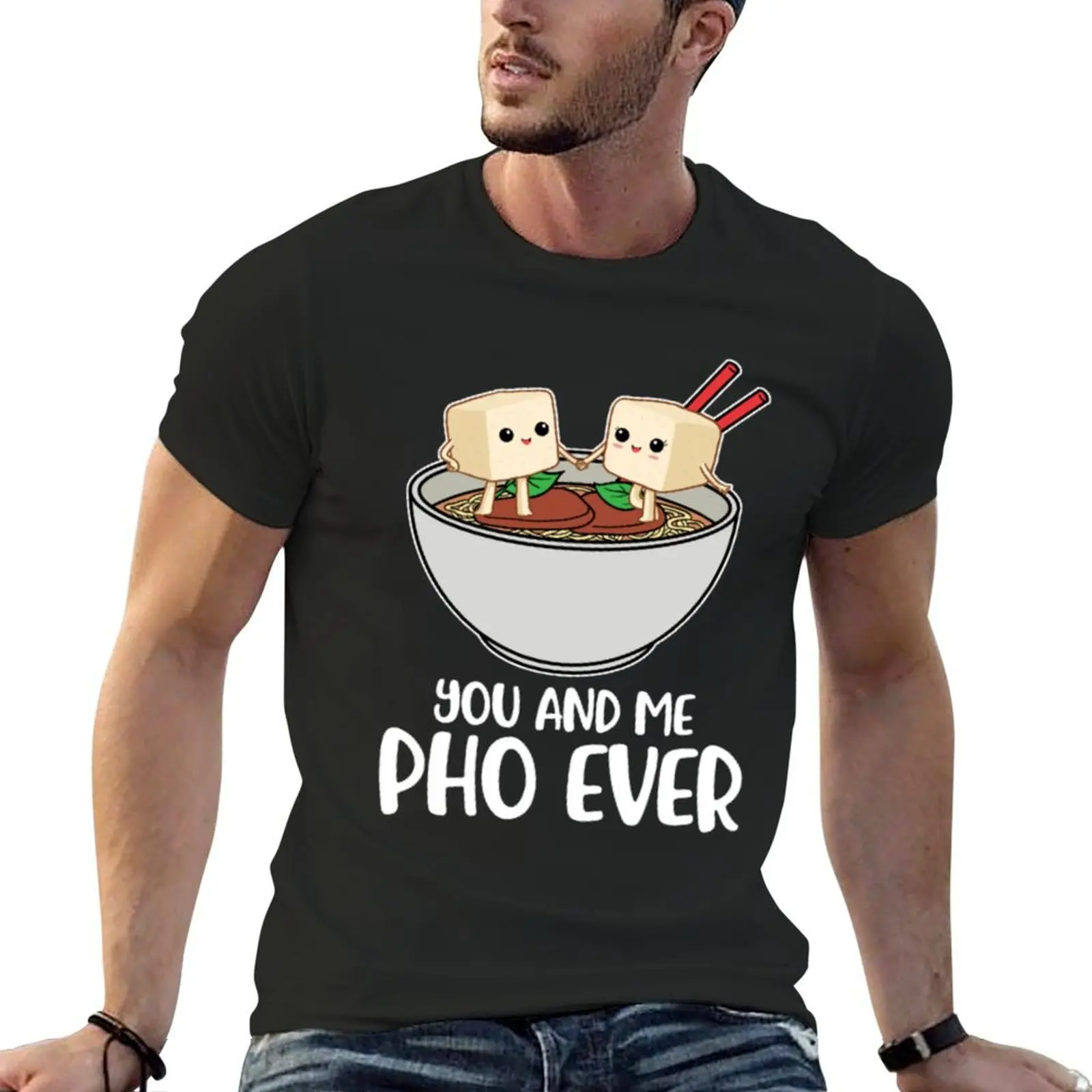 

Pho Ever Funny Pho Gift T-Shirt anime heavyweights blacks shirts for men graphic tees