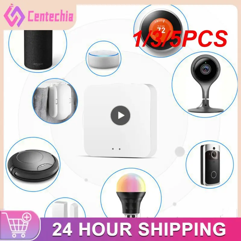 

1/3/5PCS Tuya Smart Gateway,Smart Wired Hub Smart Life APP Remote Controller Smart Home Bridge,Works with Alexa