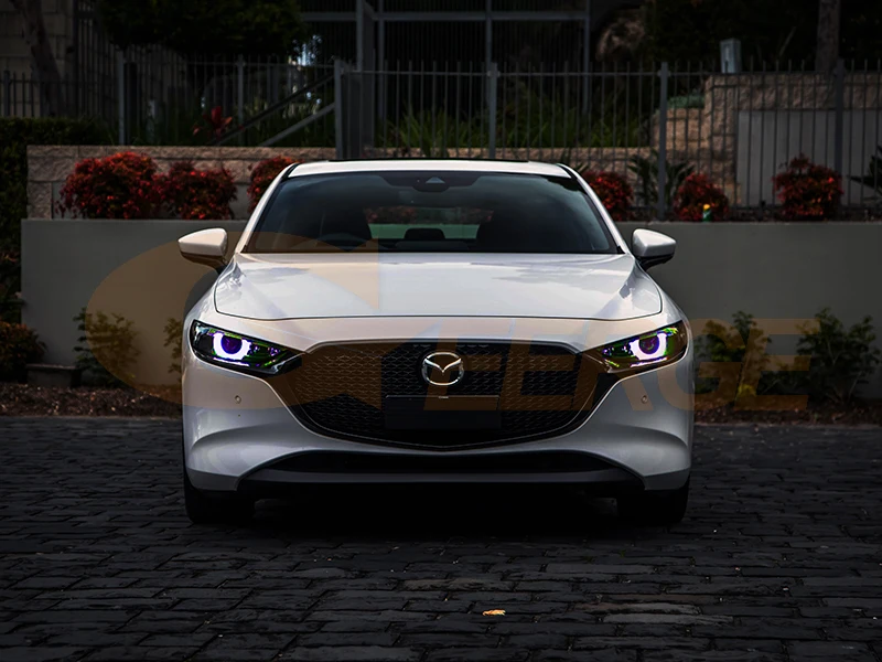 For Mazda 3 Mazda3 Axela BP Multi Color RGB LED Angel Eyes