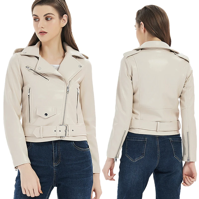 Рисунок 3 - Женская Осенняя Короткая кожаная куртка