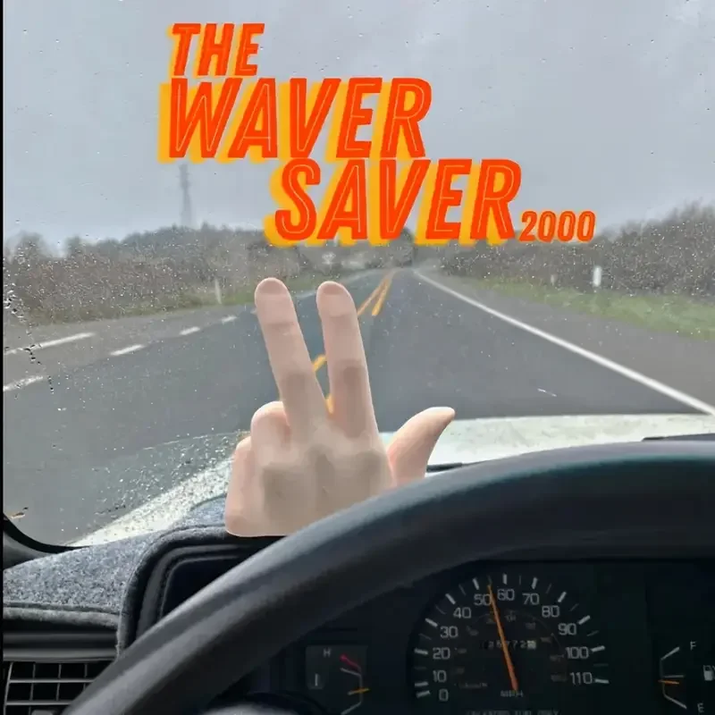 3D 인쇄 게으른 자동차 인테리어 장식, 게으른 손 흔들기, 재미있는 자동차 부품 펜던트, 장난, 유머러스한 자동차 액세서리