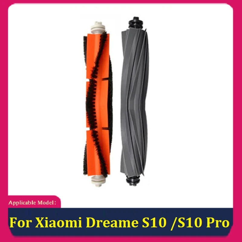 2 Pezzi Robot Aspirapolvere Spazzola Principale Ricambi Accessori Per Xiaomi Dreame S10 / S10 Pro