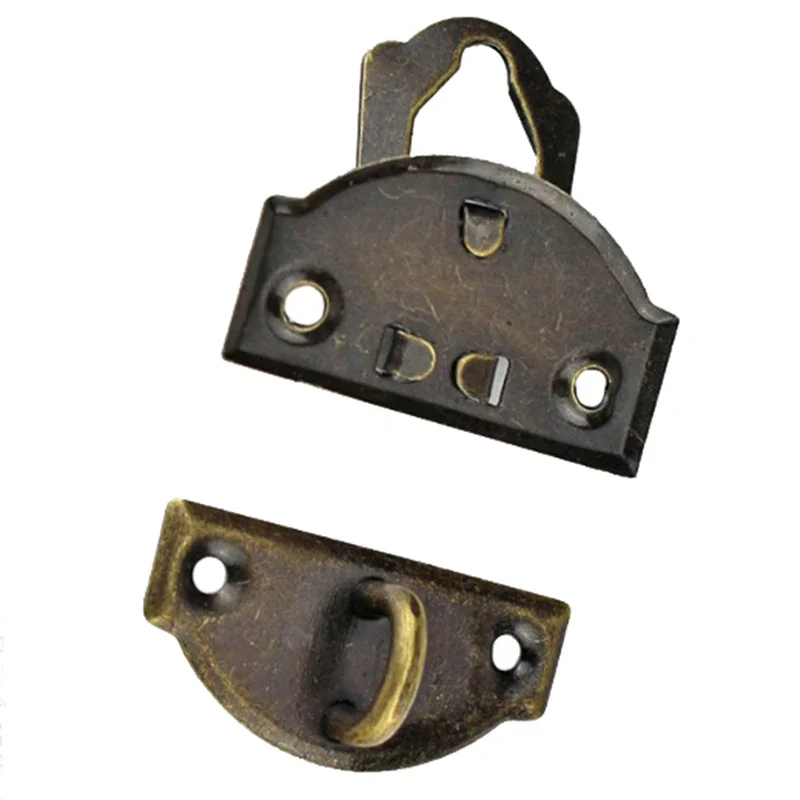 Furniture Hardware Toggle Latches 5 sets of 10pcs Antique Hasps