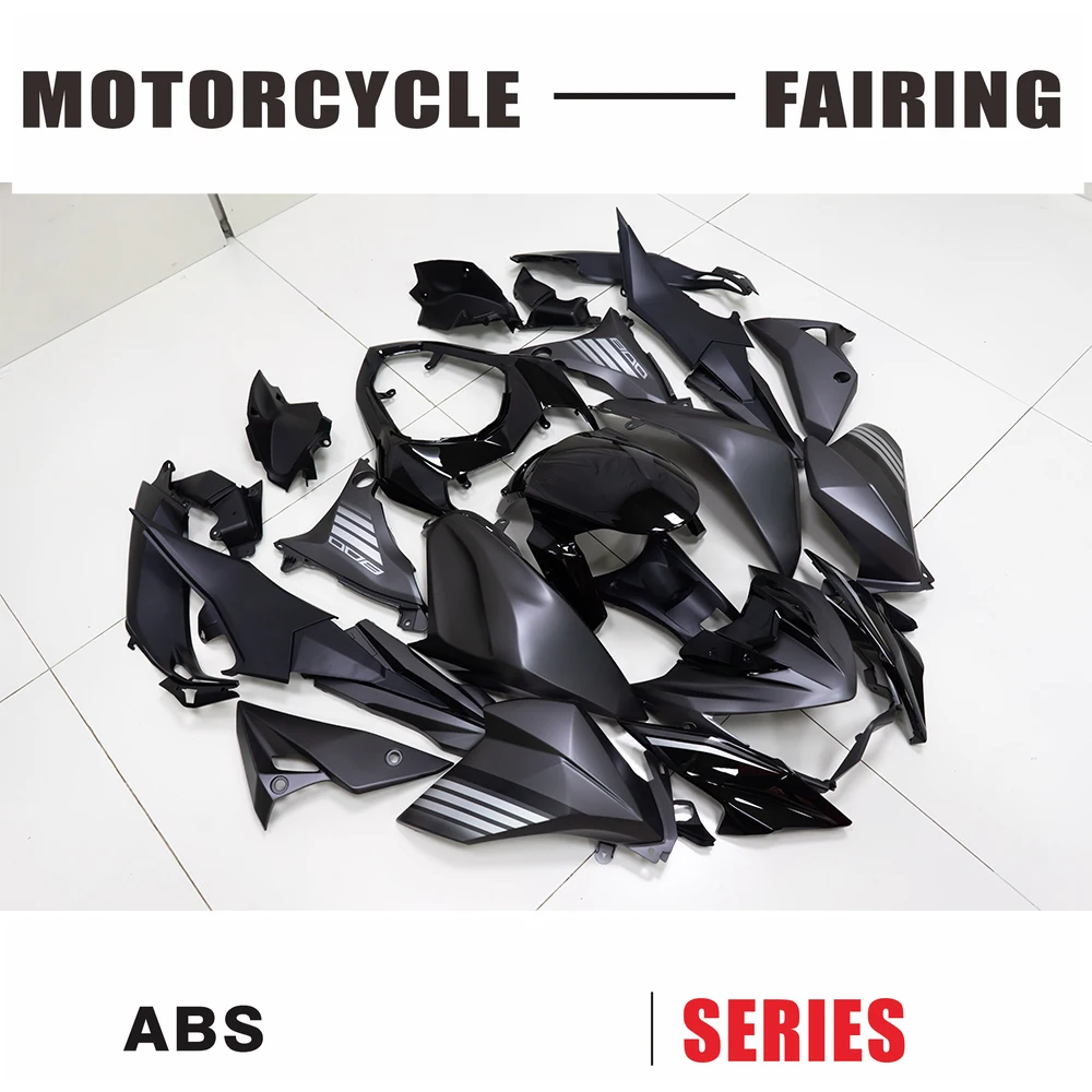 Carénage Avant de Moto en ABS Moulé par Injection, Noir, pour Kawasaki Z Z800 2013 2014 2015 2016