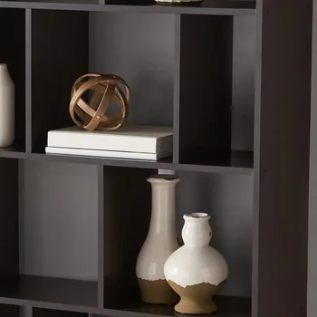 12-Cube Shelf Bookcase Stationery Organizer Free Shipping Desk Pencil Holder Storage Box Bookcase for Books Home Organization 4