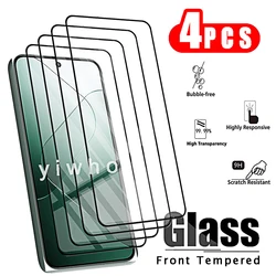 4pcs Tempered Glass Screen Protectors - Mi 10 Lite 5G (4pcs Black)