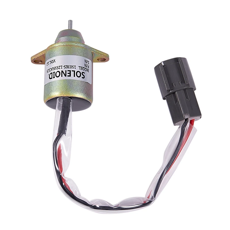 

12V Flameout Solenoid Valve 1503ES-12S5SUC12S 119233-77932 Is Suitable For Kubota Yangma