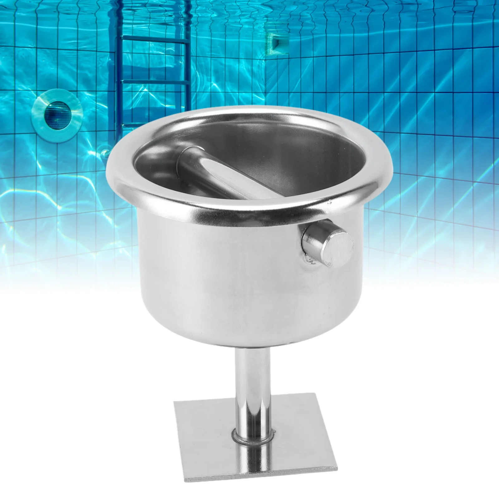 Swim Lane Embedded Parts Line Rope Fixing Embedded Parts Stainless Steel for Swimming Pool Lane Fixing