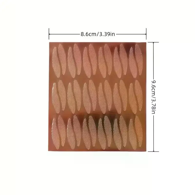 180개 레이스 메쉬 눈물방울 모양 눈꺼풀 테이프형 투명 이중 눈꺼풀 섀도우 테이프 스티커 뷰티 메이크업 눈꺼풀 도구
