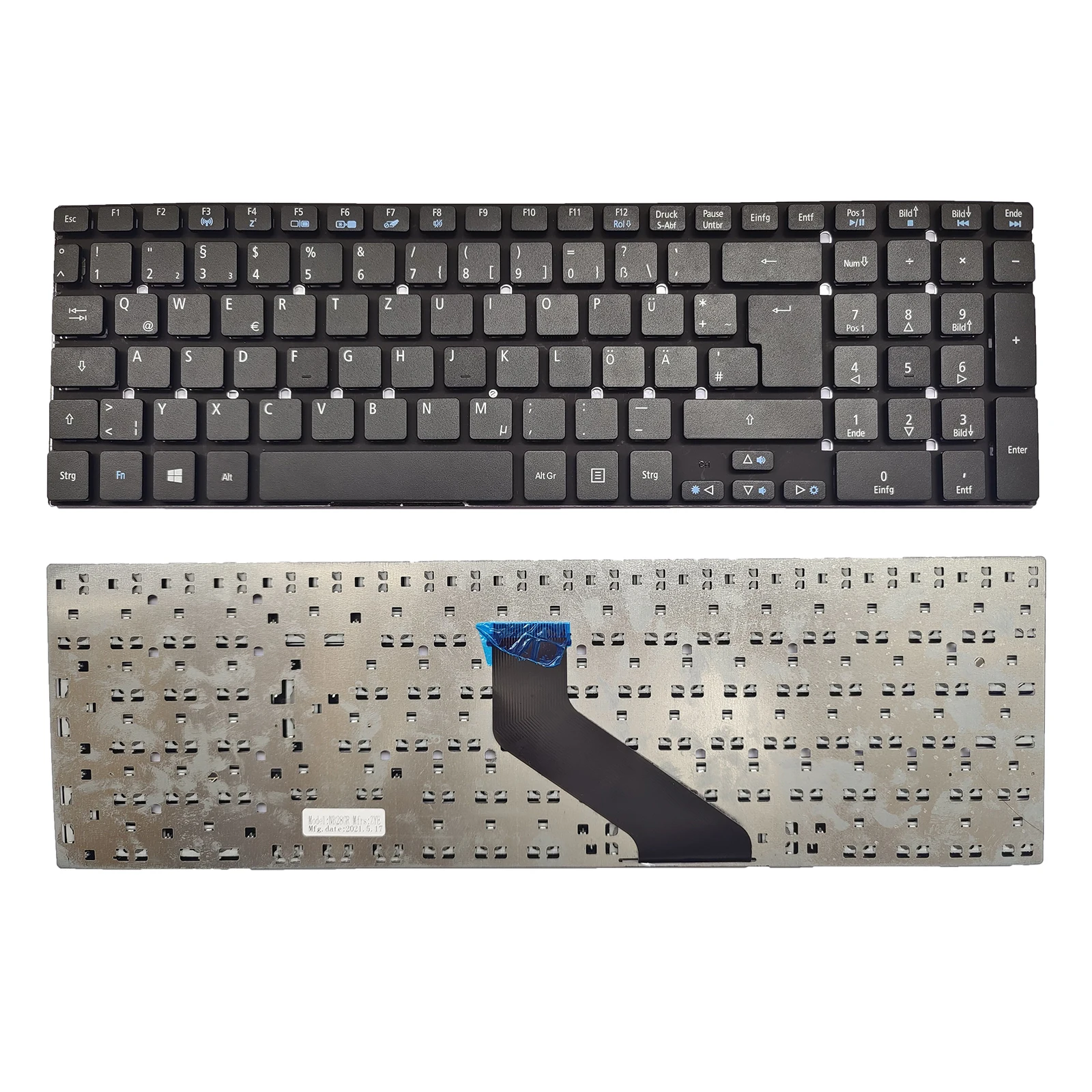 

GR Laptop Keyboard for Acer Aspire ES1-512/521/531 ES1-572/711 E5-511/521 E5-571/PG