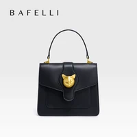 BAFELLI 2025 WOMEN'S BUSINESS STYLISH SHOPPER BAG LADY DESIGN HANDBAGS ORIGINAL BRAND PURSE SHOULDER CROSSBODY NEW CAT LEATHER 1